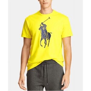 Mens Ralph Lauren medium shirt large logo on front